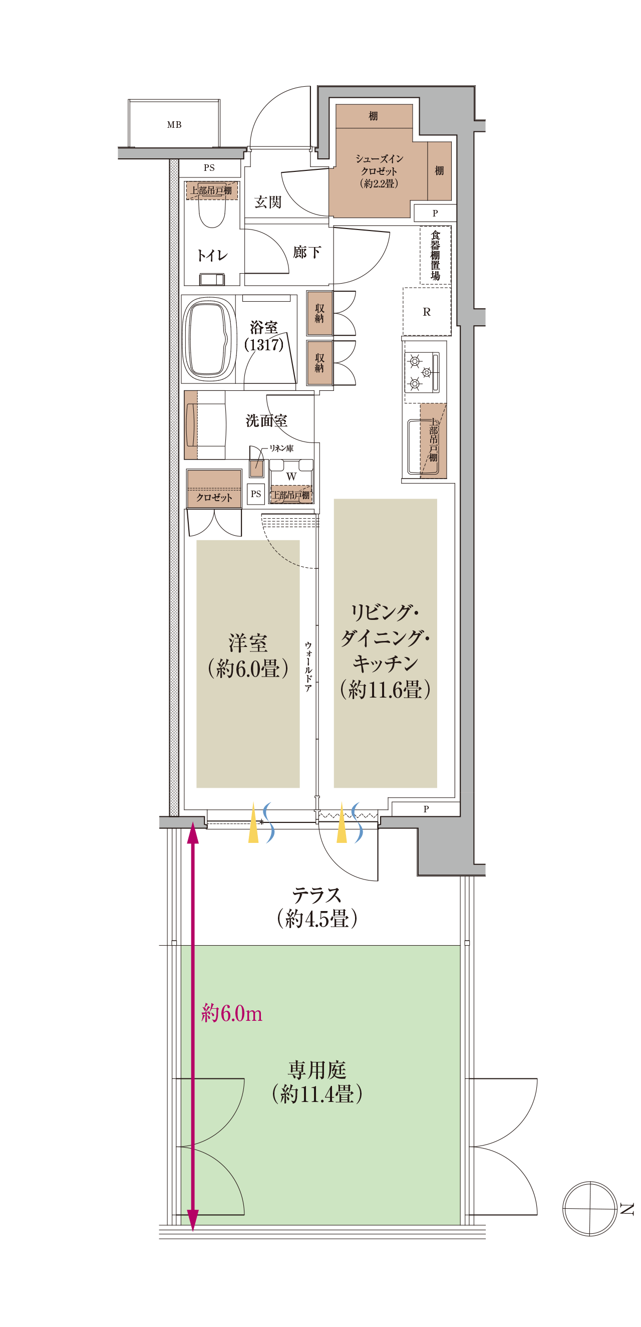 I'g type 間取り図